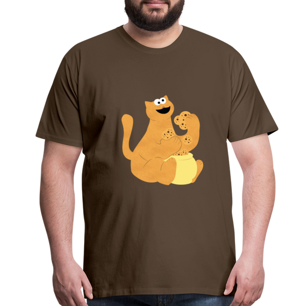 Pussy Monster Premium T-Shirt - noble brown