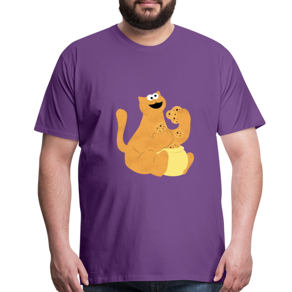 Pussy Monster Premium T-Shirt - purple