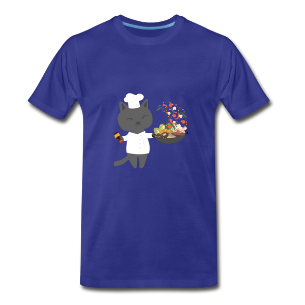 Cat Wok : Unisex T-Shirt - royal blue