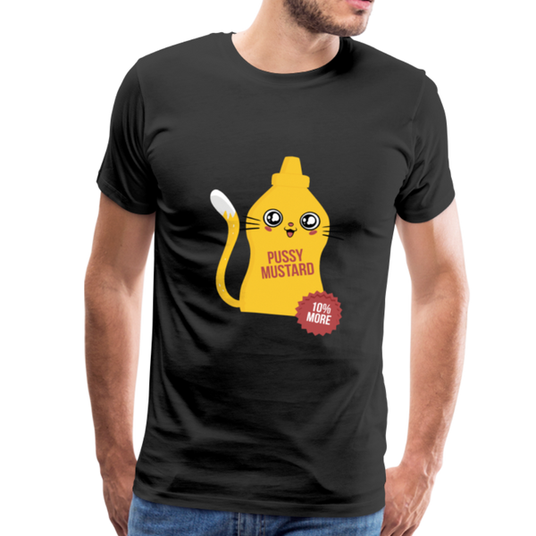 Mustard Bottle Men's Premium T-Shirt - black