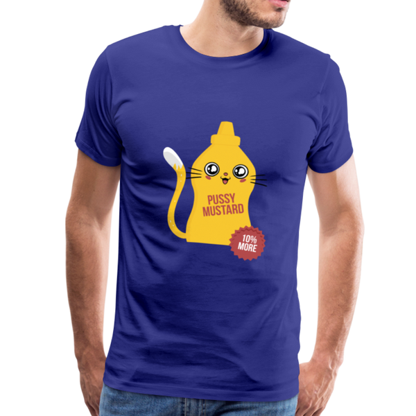 Mustard Bottle Men's Premium T-Shirt - royal blue