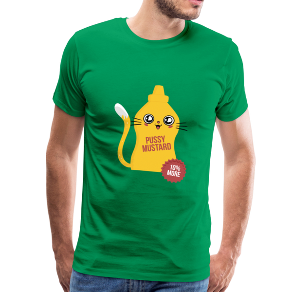 Mustard Bottle Men's Premium T-Shirt - kelly green