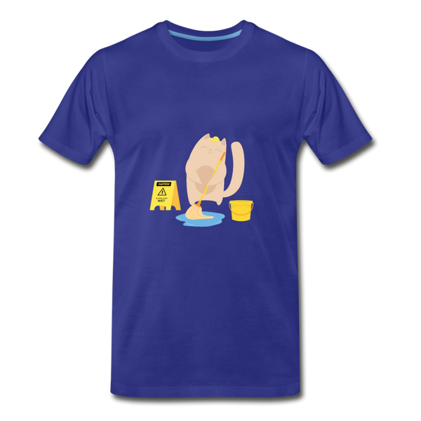 Slippery Pussy Men's Premium T-Shirt - royal blue