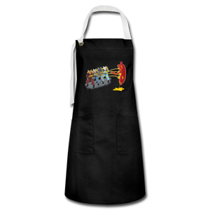 Catbusters Apron - black/white